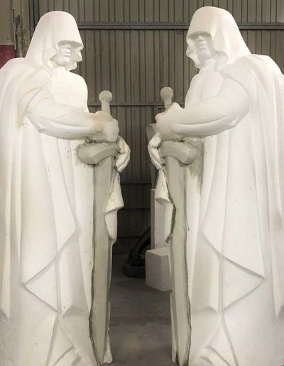 Escultura-en-la-Casa-de-Papel-3-porexpan-