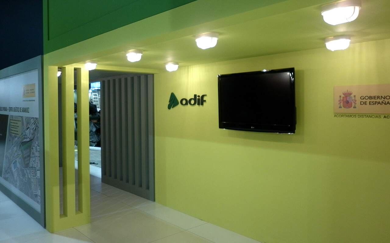 Stand Adif 09 Stand Adif vista interior