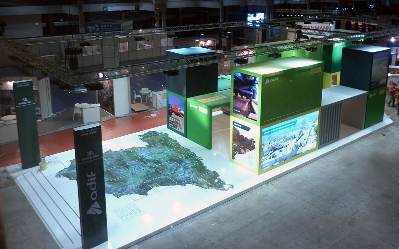 Stand Adif 10 Stand Adif vista aérea