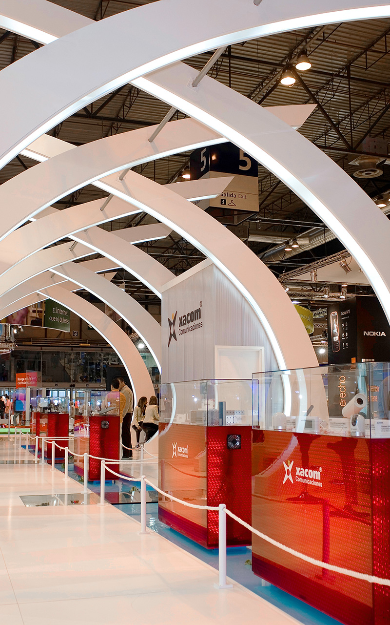 Stand de Xacom frontal Stand de Xacom frontal
