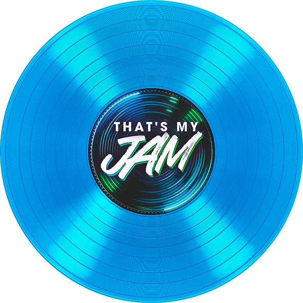 Logo That´s my Jam España azul Logo That´s my Jam España azul