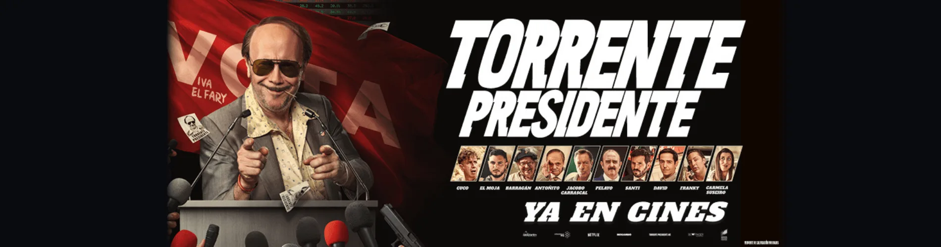 Banner promocional Torrente Presidente